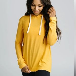 Zyia Boyfriend Hoodie -Goldenrod
